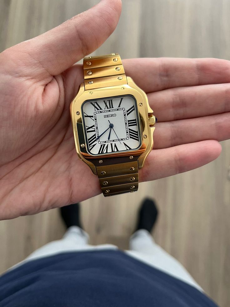 SEIKOSANTOS MOD FULL GOLD